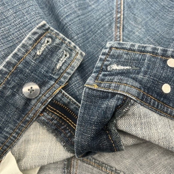 GAP Midi Stretch Jean Skirt Size 6 Women’s - Picture 6 of 7